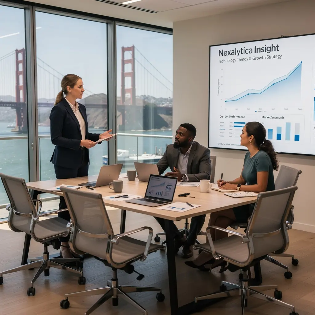 Modern office environment